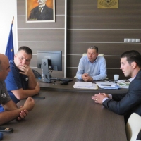 Кметът се срещна с новия президент на Българската федерация по борба 