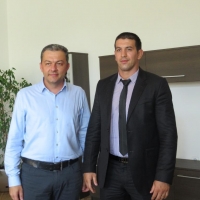 Кметът се срещна с новия президент на Българската федерация по борба 