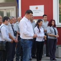 Откриване на обновената сграда на пожарната служба в Севлиево