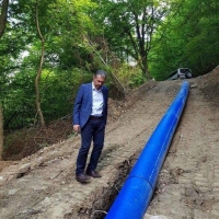 Подменени са 3100 м. от довеждащия водопровод от ВЕЦ "Видима" до ПСПВ с. Стоките