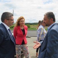 Министърът на регионалното развитие и благоустройството лично провери ремонтните дейности по пътя Севлиево - Габрово